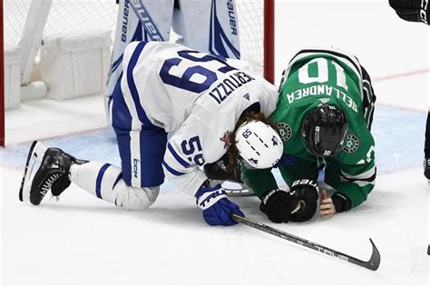 Backup goalie Woll earns the win, Rielly has a 2-point game as Maple Leafs beat Stars 4-1